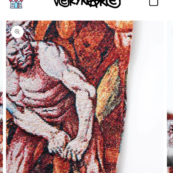 Vibrant Red and Green Athletic Shorts with Dynamic Design - Picture 11 of 15